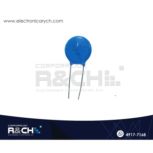 [Virtual Locations/CORPORACION R&CH, S.A.: Inventory adjustment] VA-20D471K Varistor 20D471K