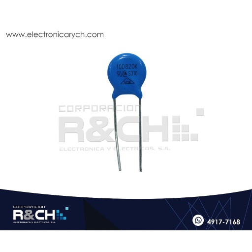 [VA-10D820K] VA-10D820K Varistor 10D820K 82V