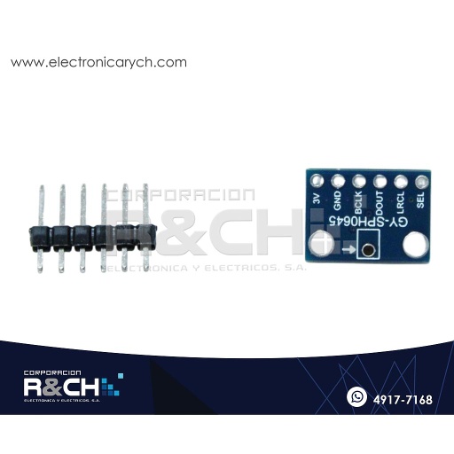 [MD-GY645L] MD-GY645L Modulo Sensor de sonido Digital GY-SPH0645LM4H