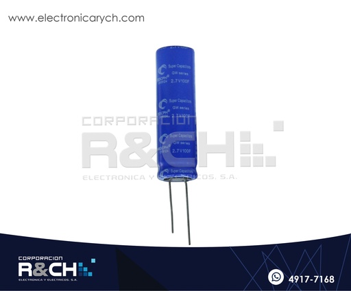 [FE-100FS/27] FE-100FS/27 Super Capacitor 100F 2.7V Delgado