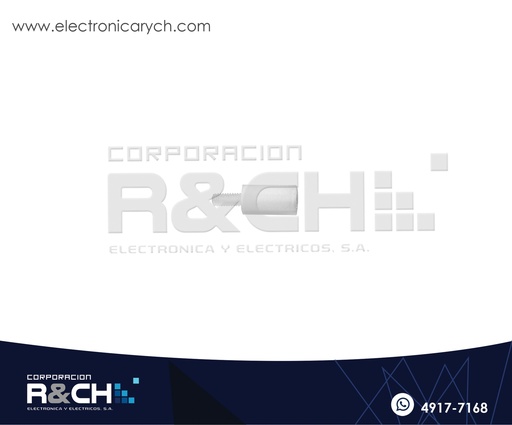 [TN-13P] TN-13P Espaciador Plastico 13mm con Tornillo 6mm
