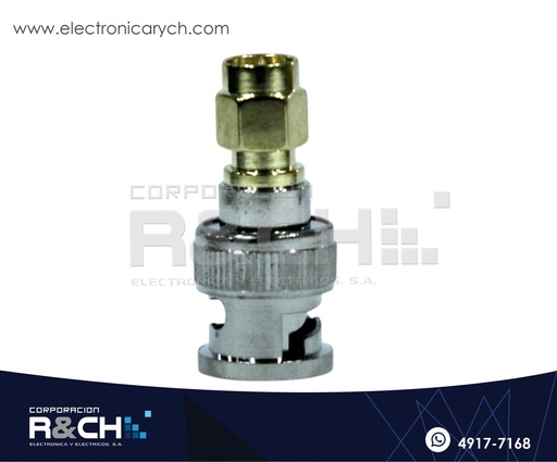 [AD-SMM] AD-SMM Adaptador SMA Macho a BNC Macho