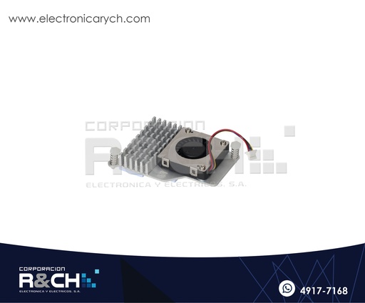 [R-DSP5O] R-DSP5O Base con Sistema de enfriamiento para Raspberry Pi 5 Oficial