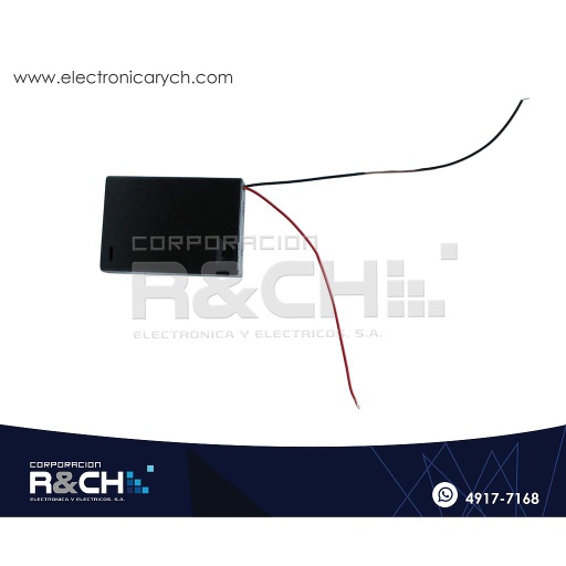 [PR-B3XAAC] PR-B3XAAC Porta Bateria 3xAA Con Switch