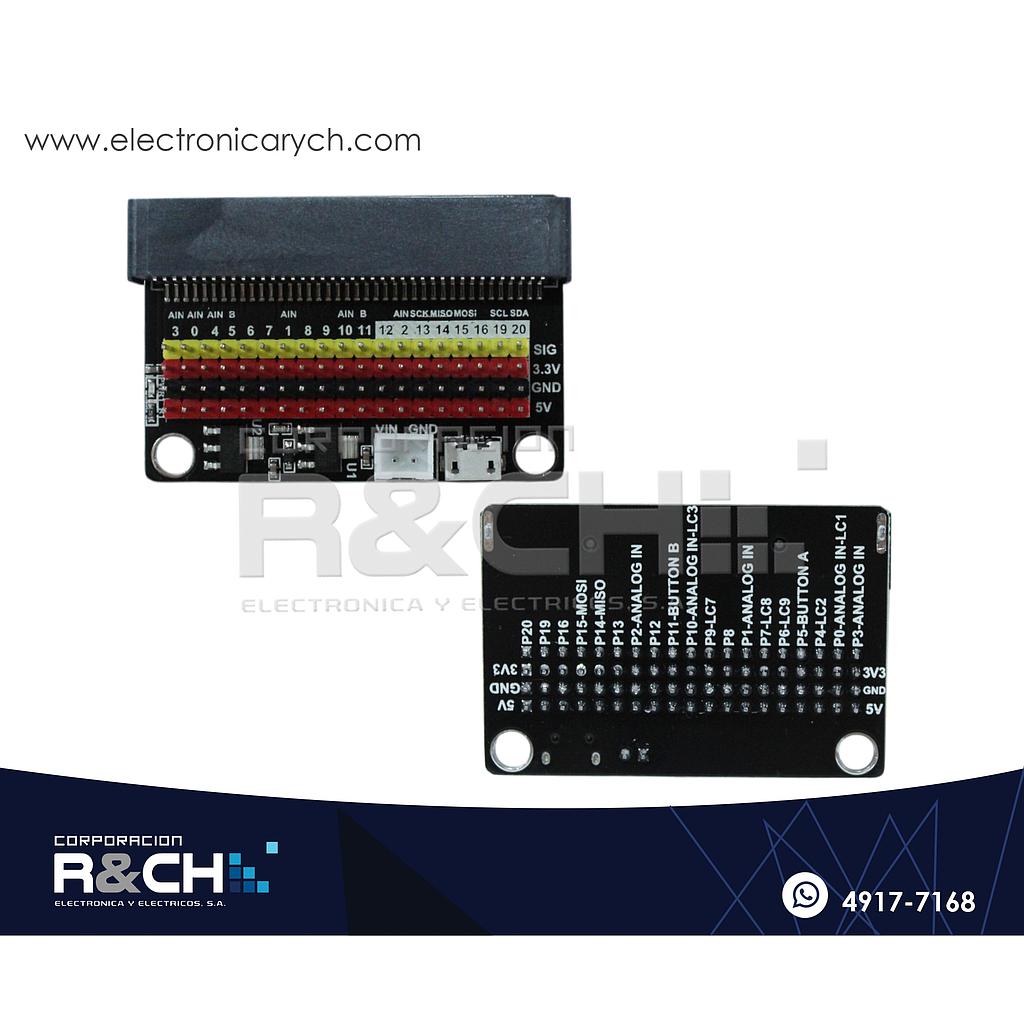 MD-MV Modulo de Expansion para Microbit | Electronica R&CH