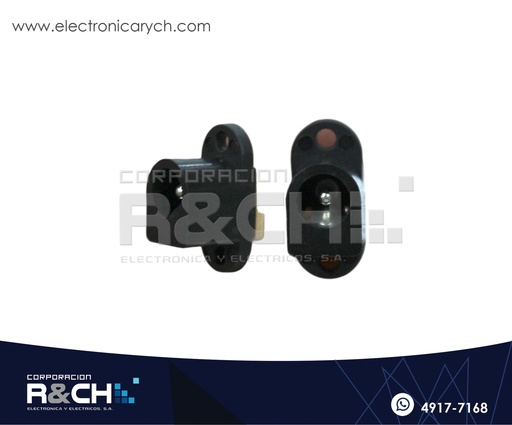 [JC-017] JC-017 Jack DC 2.1x5.5mm Horizontal para Chasis