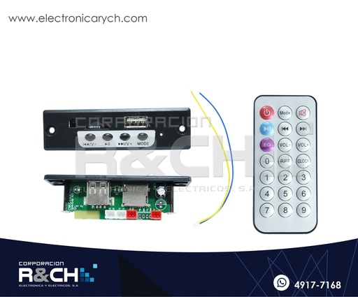 [MD-CT10EBT] MD-CT10EBT Modulo decodificador USB Radio Bluetooth 5V