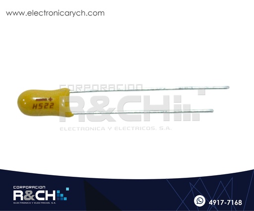 [CT-2.2U/16] CT-2.2U/16 Capacitor Tantalio 2.2uF 16V