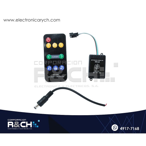 [MD-SP106E] MD-SP106E Modulo Driver controlador de Musica para Tira LED