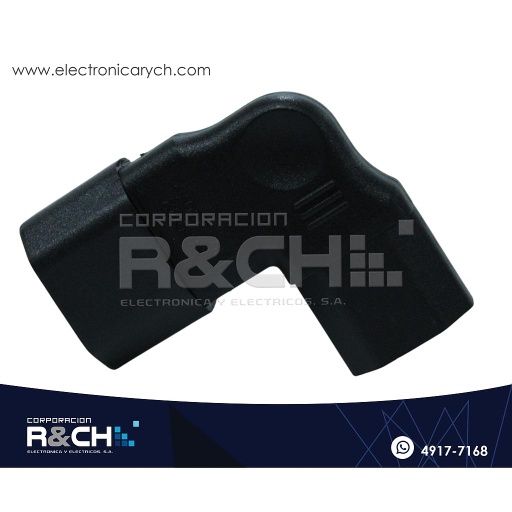 [AD-142WA] AD-142WA Adaptador AC C14 a C13 Angular Derecho