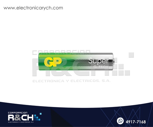 [BT-AAAGPU] BT-AAAGPU Bateria GP Super Alcalina AAA 1.5V unidad