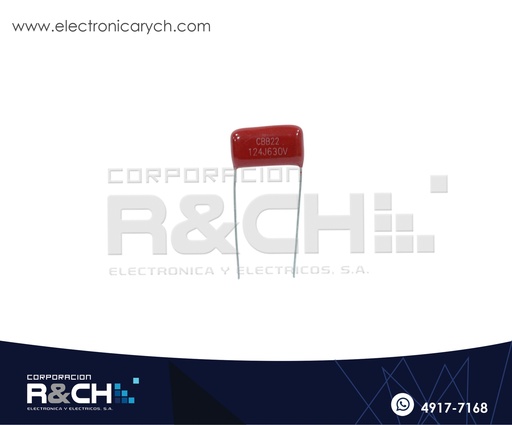 [CBB6-124] CBB6-124 Capacitor 0.12uF 630V Poliester