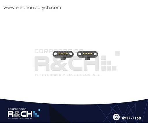 [CN-M3P] CN-M3P Conector Magnetico Pogo 3 Pin Hembra y Macho