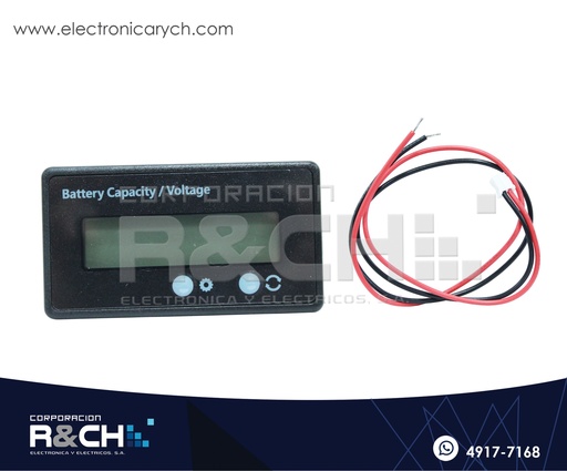 [MD-B12L] MD-B12L Modulo Indicador de Bateria de Litio y Acido