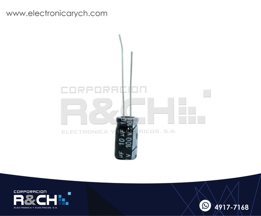 [FE-10U/100] FE-10U/100 Filtro Electrolitico 10uF 100V