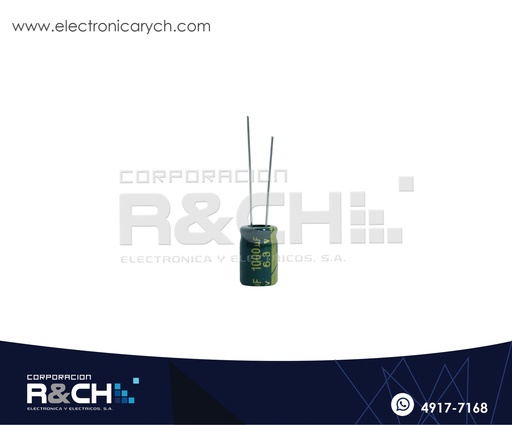 [FE-1000U/6.3] FE-1000U/6.3 Filtro Electrolitico 1000uF 6.3V