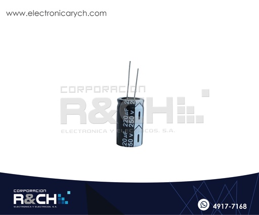 [FE-220U/250] FE-220U/250 Filtro Electrolitico 220uF 250V