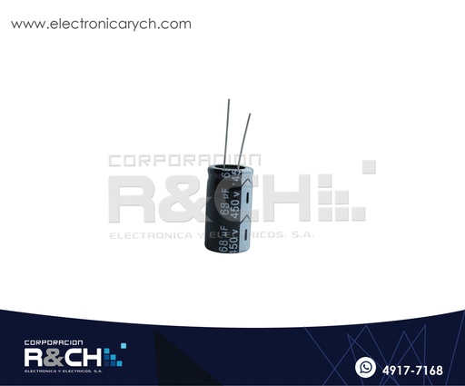 [FE-68U/450] FE-68U/450 Filtro electrolitico 68uF 450V