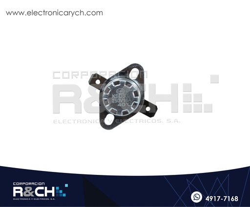 [SW-1640] SW-1640 Switch Termostato 16A 250V 40º NC KSD301