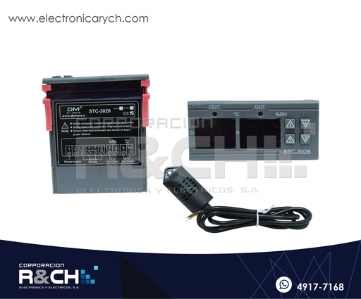 [MD-3028AC] MD-3028AC Modulo Sensor de Temperatura Digital STC-3028 Termostato 110V