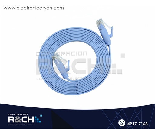 [EX-UTP62P] EX-UTP62P Cable de Red UTP  Categoria 6, 2 Metros plano Lenovo