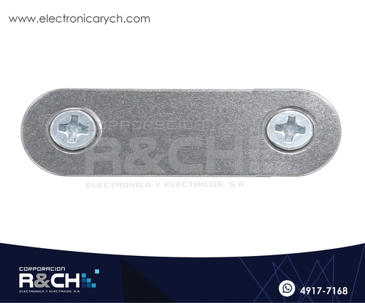 [HM-4616] HM-4616 Conector Recto de Acero Inoxidable con 2 Agujeros – Soporte de Montaje para Electrónica