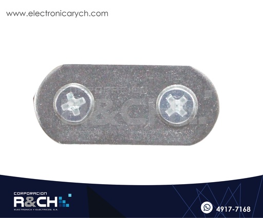 [HM-3616] HM-3616 Conector Recto de Acero Inoxidable con 2 Agujeros – Soporte de Montaje para Electrónica