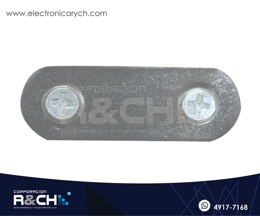 [HM-4512] HM-4512 Conector Recto de Acero con 2 Agujeros – Soporte de Montaje para Electrónica