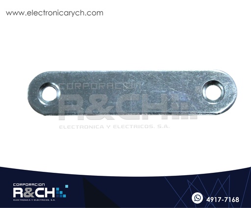 [HM-6012] HM-6012 Conector Recto de Acero con 2 Agujeros – Soporte de Montaje para Electrónica