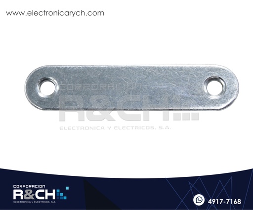[HM-5412] HM-5412 Conector Recto de Acero con 2 Agujeros – Soporte de Montaje para Electrónica