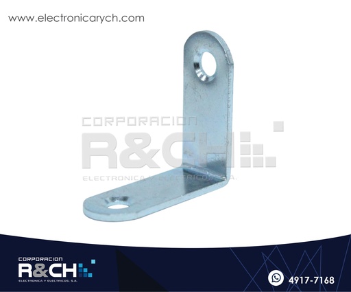 HM-5921 Base Angular 41x16mm de Acero con 2 Agujeros – Soporte de Montaje para Electrónica