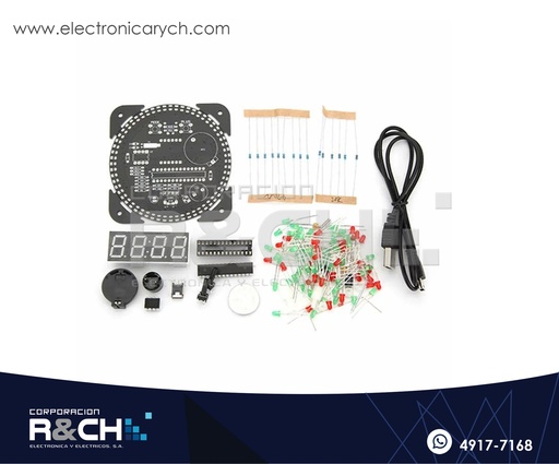 [SX-5020R] SX-5020R Kit Reloj Electronico Digital DIY