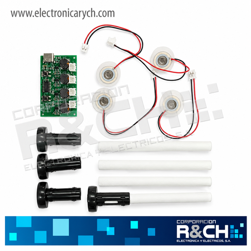 [MD-H286] MD-H286 Kit Atomizador ultrasónico 4 canal tipo C
