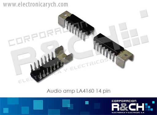 [LA4160] LA4160 Audio amp LA4160 14 pin
