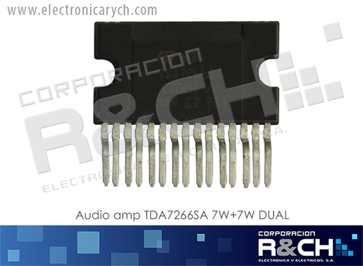 [TDA7266SA] TDA7266SA Audio amp TDA7266SA 7W+7W DUAL