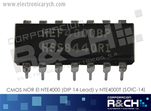 [NTE4000] NTE4000 CMOS NOR