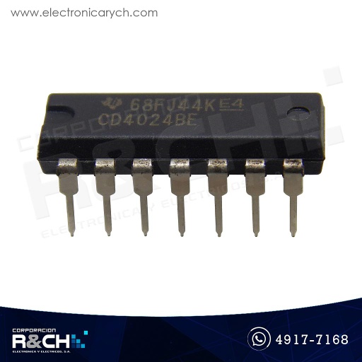 [NTE4024B] NTE4024B CMOS contador binario