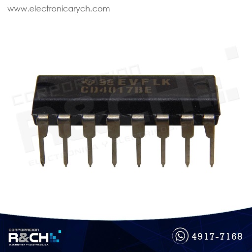 [NTE4017B] NTE4017B CMOS contador de decada