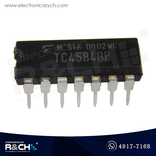 [NTE4584B] NTE4584B CMOS hex Schmit Trigger