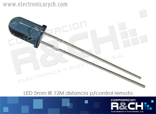[LD-593] LD-593 LED 5mm IR 12M distancia p/control remoto