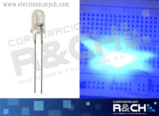 [LD-5Z/4000] LD-5Z/4000 LED 5mm azul 8000MCD