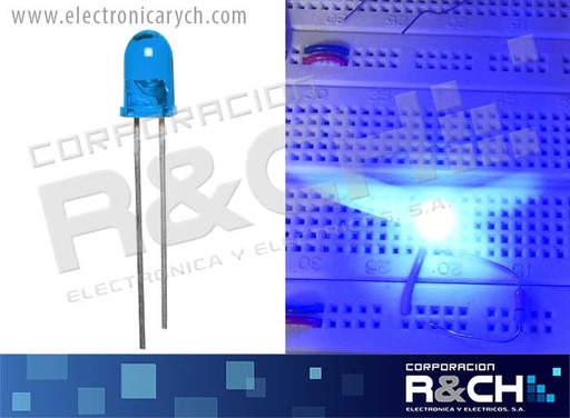 [LD-5AZD] LD-5AZD LED 5mm azul difuso