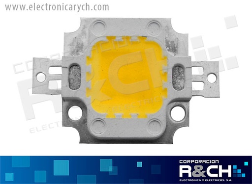 [LD-C10W] LD-C10W LED cuadrado 10W 900LM 160º color T 3k-3.5K 9-12V