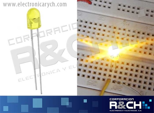 [LD-OA] LD-OA LED ovalado amarillo 5.2x3.8mm