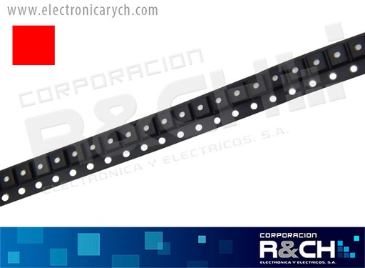[LD-1210R] LD-1210R LED smd 1210 1500MCD 125° rojo 2.3V 20mA