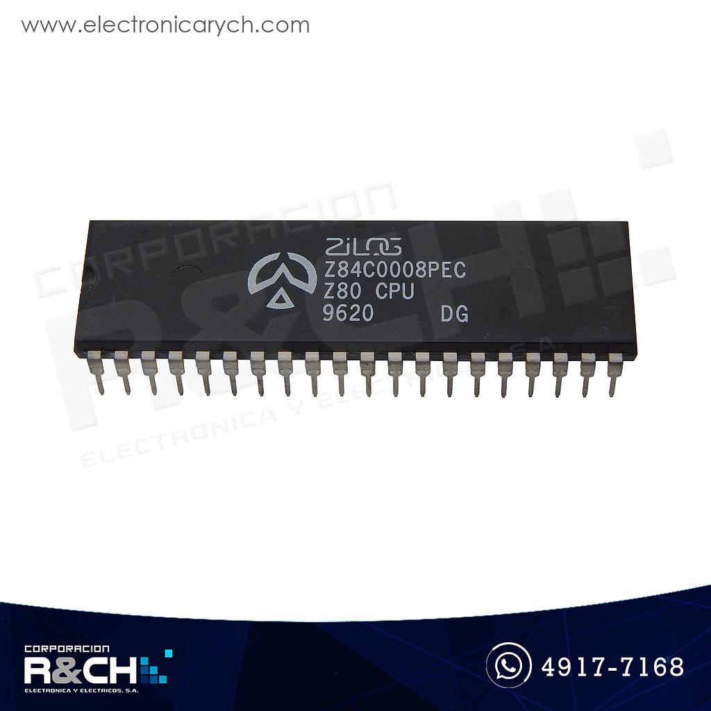 Z80 MPU, Z80, Z84C0008PEC 8MHz