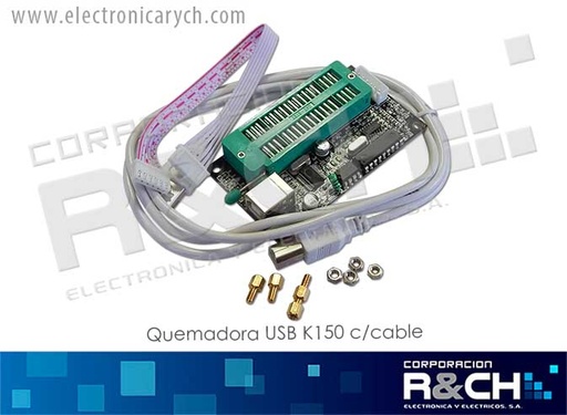 [K150] K150 Quemadora USB K150 c/cable ICSP