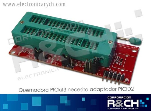 [PICID2] PICID2 Quemadora base adaptable PICKIT2 PICKIT3 universal