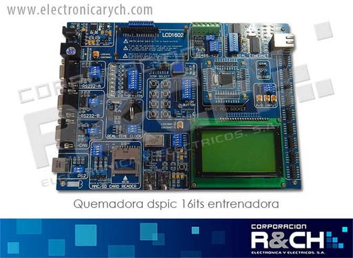 [QLDSPIC3] QLDSPIC3 Quemadora dspic 16its entrenadora