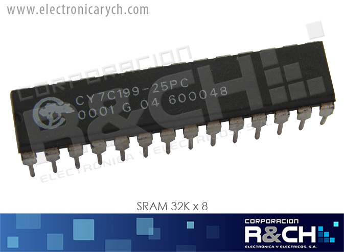 CY7C199 SRAM 32K x 8
